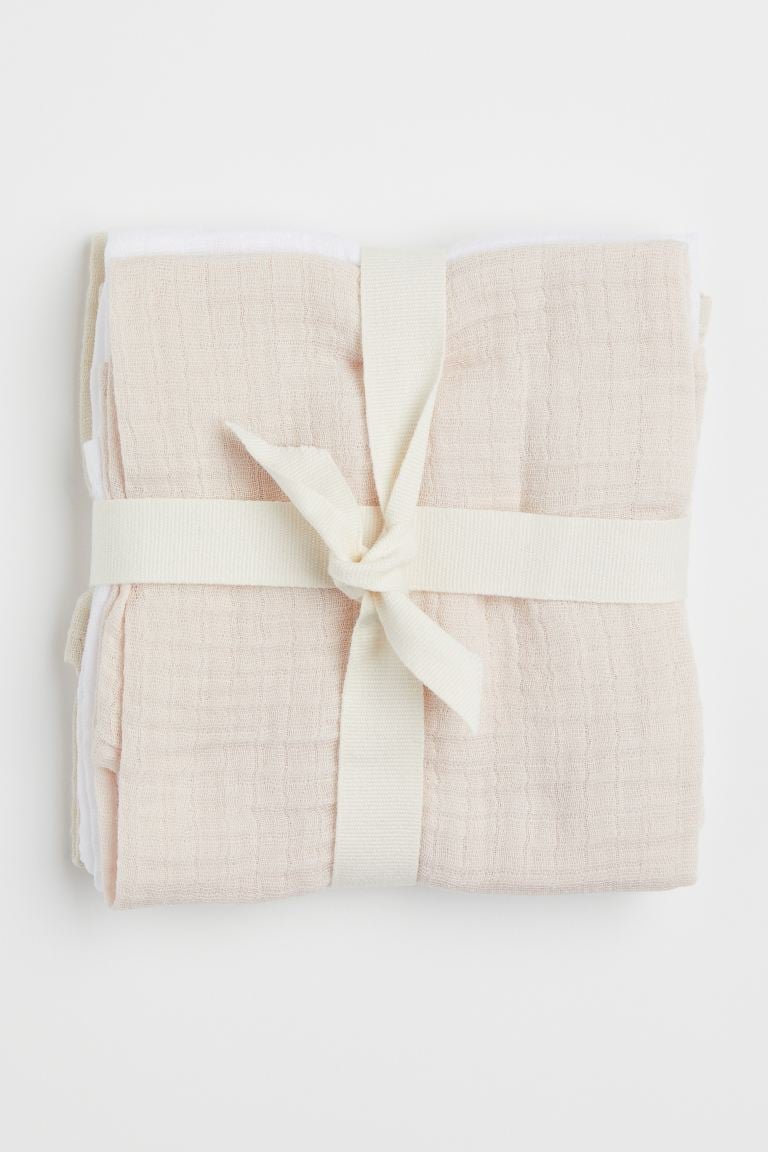 hmgoepprod (1) Set of 3 muslin baby blankets - Image 1